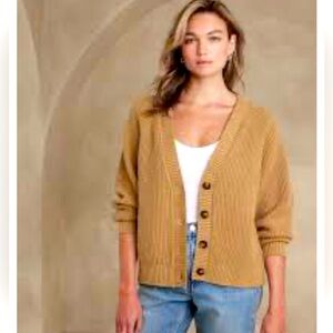 Banana Republic Chunky Knit Cardigan Sweater Sz M
